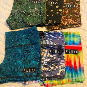 Animal Print Fleo Booty Shorts